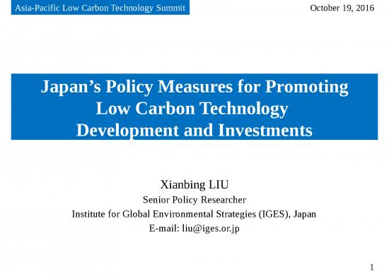 picture Japan's Policy Measures For Lct Deployment Liu20161019