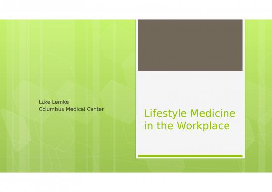 picture Lifestyle Ppt 77547 | Lifestyle Medicine Oct2017