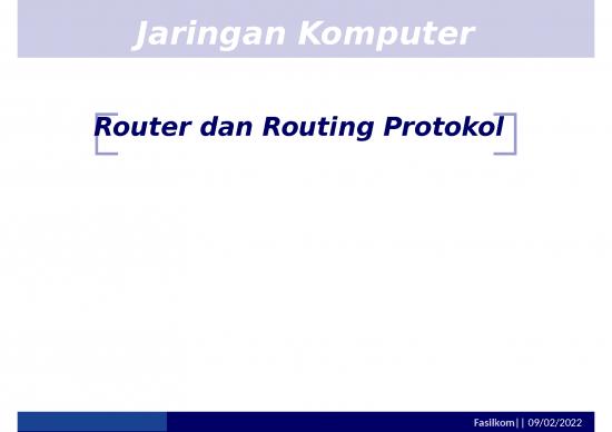 picture_Network Ppt 77030 | Mgg  Router Dan Routing Protokol