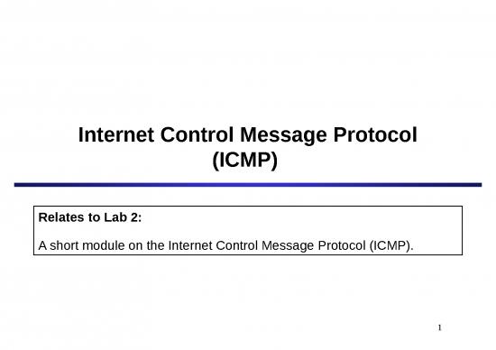 picture1_Internet Protocol Ppt 76966 | Module08 Icmp