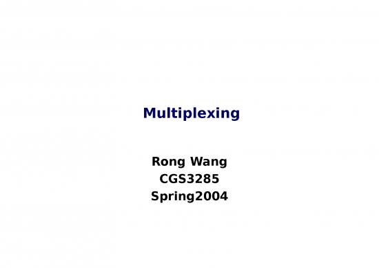picture_Networking Basics Ppt 77005 | Multiplexing