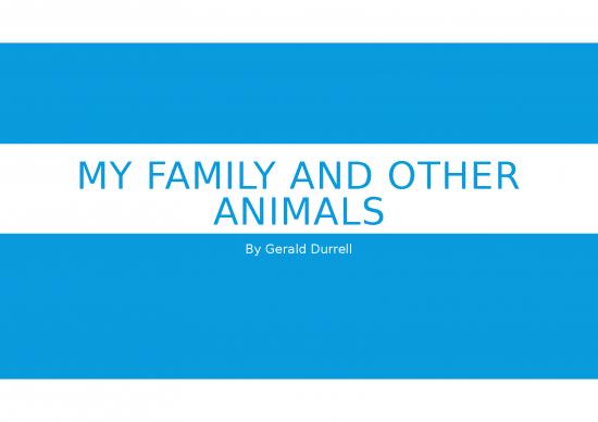 picture1_Family Presentation Ppt 78576 | My Family And Other Animals