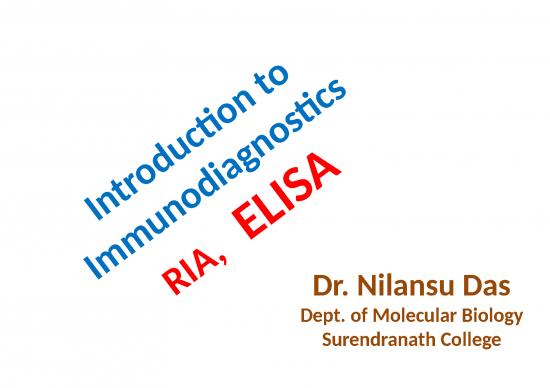 picture_Radioimmunoassay Slideshare 77413 | Nilansu Dasria And Elisa2020 05 31ria Elisa Upload