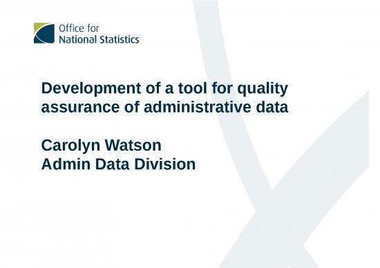 picture_Quality Assurance Ppt 78325 | Ons Presentation April 2016
