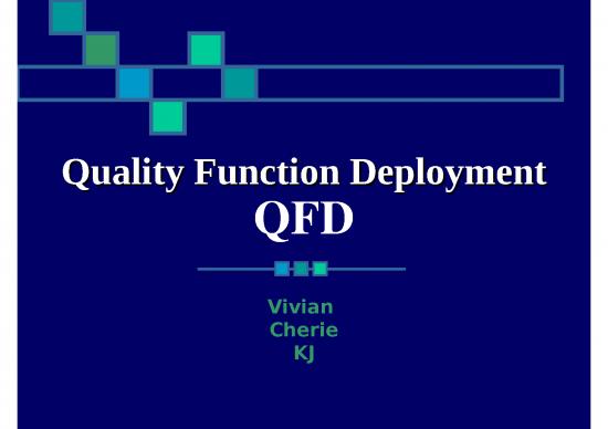 picture_Quality Ppt 78297 | Quality Function Deployment By Vivian Cherie And Kj