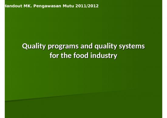 picture_Quality Assurance Ppt 78679 | Quality System In Food