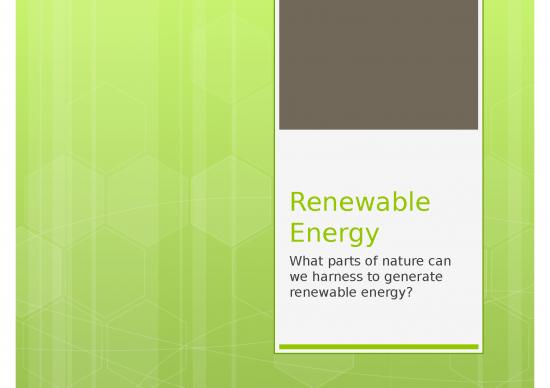 picture Quality Ppt 79057 | Renewable Energy