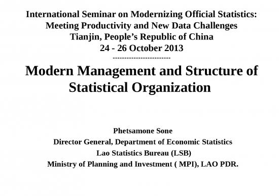 picture Management Process Slideshare 77431 | S2 4 Laos  Modern Management And Structure Of Statistics Or