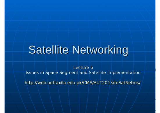 picture_Network Ppt 77481 | Satellite Networking   4