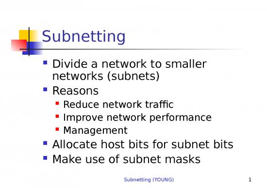 picture_Network Ppt 76977 | Subnetting