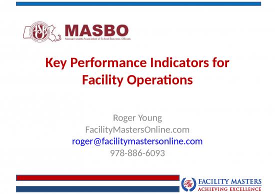picture1_Strategy Slides 78139 | Thur 345 Iv Key Performance Indicators For Facility Operations