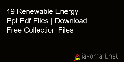 picture 19 Renewable Energy Ppt Pdf Files | Download Free Collection Files