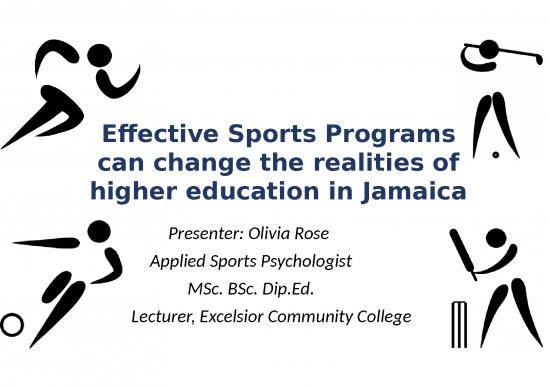 picture_Types Of Sports Ppt 81008 | 03 Olivia Rose   Effective Sports Programs Can Change The Realities Of Higher Education In Jamaica   225pm