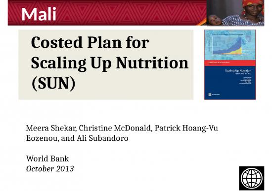 picture_Nutrition Ppt 81136 | 13 10 30   Costing Plan For Scaling Up Nutrition   Bm