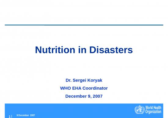 picture Nutrition Ppt 81296 | 288nutrition In Disasters 4