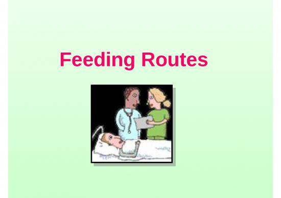 picture Enteral Feeding Ppt 81167 | Alternative Feeding Routes