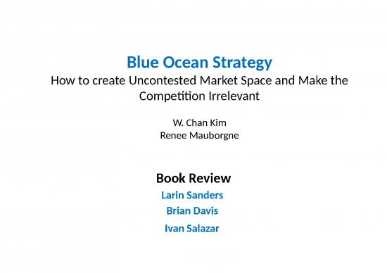picture_Strategy Slides 79331 | Book Review Blue Ocean
