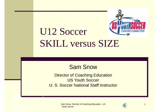 picture Soccer Powerpoint Template 80539 | Coach Art July 05 U12 Skill Size (1)