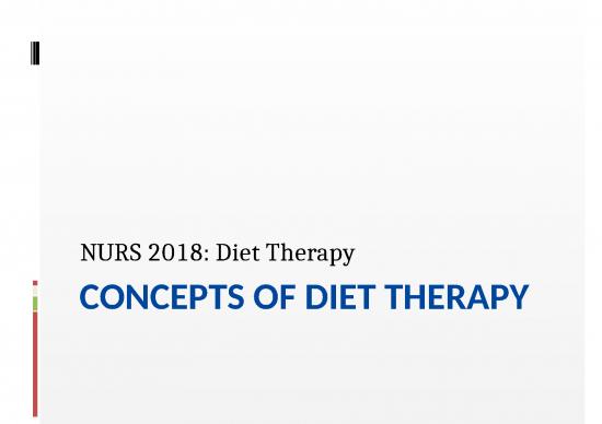 picture_Nutrition Ppt 80650 | Concepts Of Diet Therapy And The Role Of The Nurse Lecture 1
