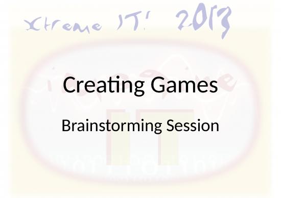 picture Ppt Games 80392 | Creating Games