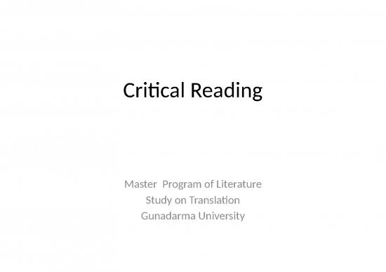 picture_Lecture Ppt 80915 | Critical Reading