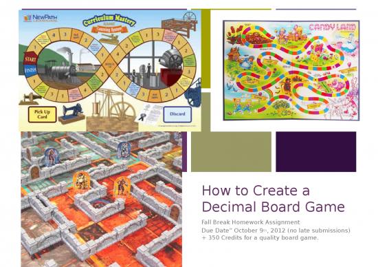 picture Ppt Games 79892 | Decimal Board Game Activity2