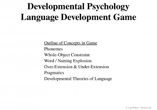 picture Memory Game Ppt 80172 | Dev Psy Lang Game