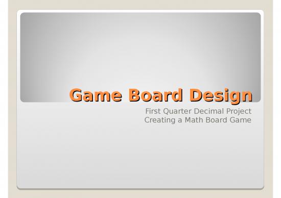 picture Board Game Ppt 80384 | Game Board Design