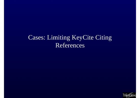 picture_Powerpoint Citation 81647 | Keycite Limiting Citations