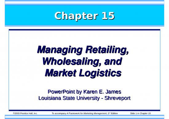 picture_Strategies Ppt 79351 | Kotler15exs Managing Retailing, Wholesaling, And Market Logistics