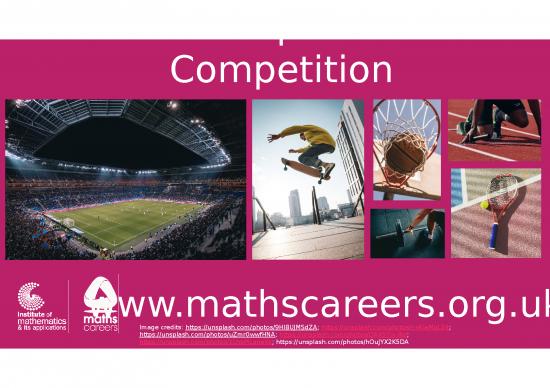 picture Sport Ppt 81192 | Maths In Sport Poster Competition 2022