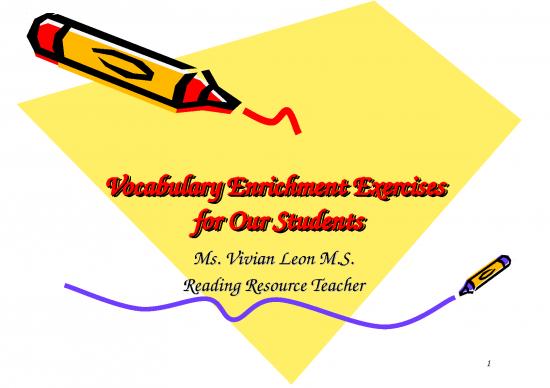 picture1_Powerpoint Activities For Students 80015 | Miami Senior High School Reading Presentation