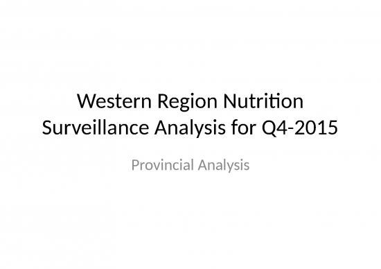 picture_Health Ppt 81145 | Nutrition Surveillance Analysis For Q4 2015 Western Region