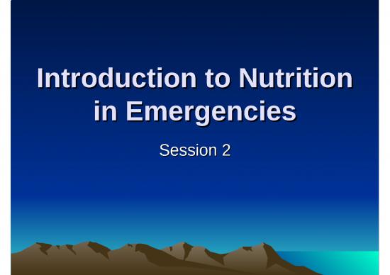 picture_Nutrition Ppt 81335 | Session 2   Introduction To Nutrition In Emergencies 1