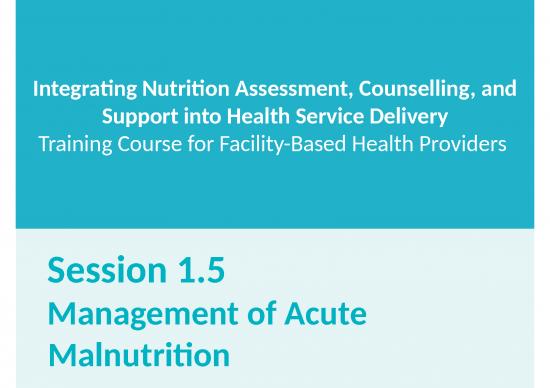 picture Nutrition Ppt 81010 | Session 5 Management Of Acute Malnutrition Mar2016