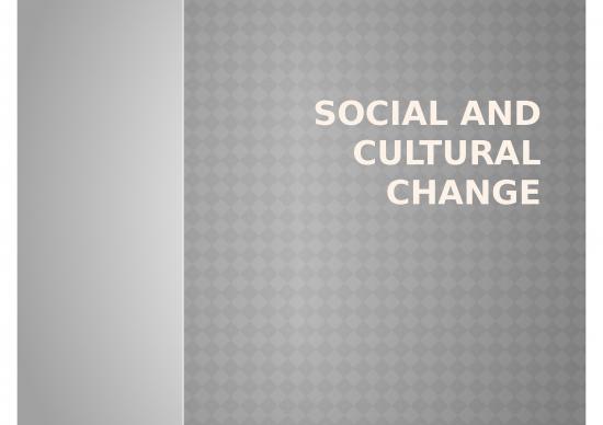 picture Culture Ppt 81432 | Social And Culturalchange