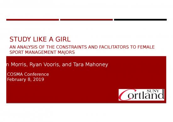 picture Sport Ppt 81060 | Study Like A Girl