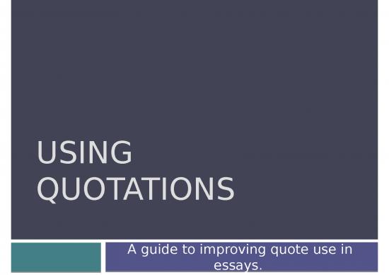 picture_Quote Powerpoint Slide 81626 | Using Quotations Draft 1