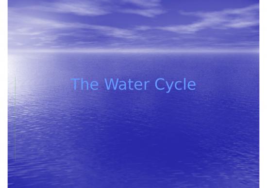 picture Water Cycle Ppt 80330 | Water Cyclppt