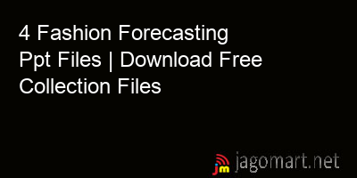 picture 4 Fashion Forecasting Ppt Files | Download Free Collection Files