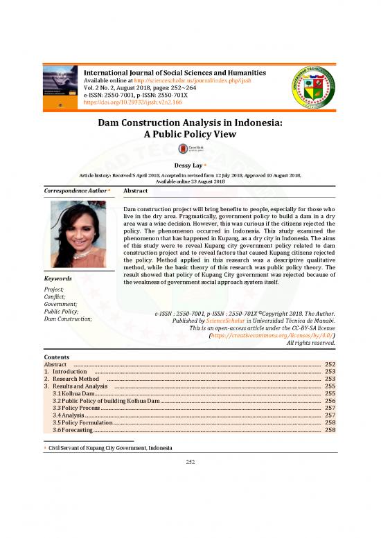 picture Construction Pdf 83865 | 268708 Dam Construction Analysis In Indonesia 468e6fea