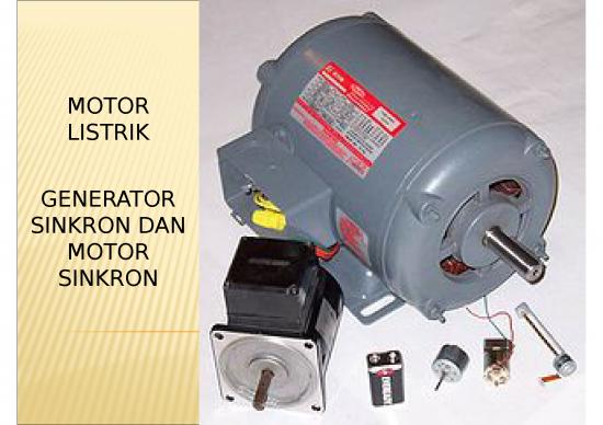 picture_Motor Ppt 83321 | 5 Generator Sinkron & Motor Sinkron