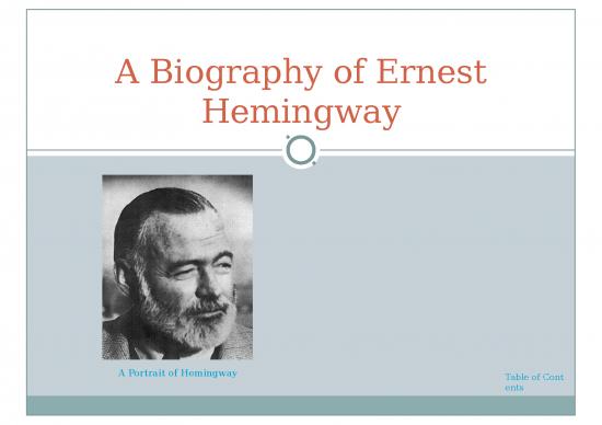 picture1_A Biography Of Ernest Hemingway