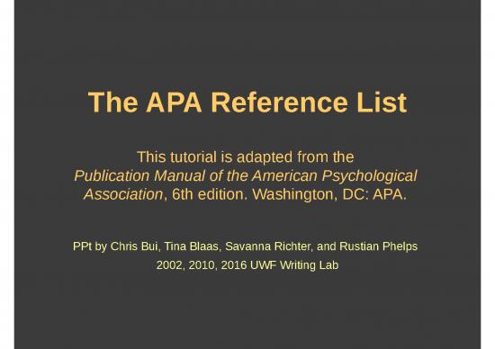 picture_Reference Ppt 81720 | Apa Reference List 2010
