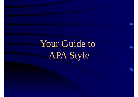 picture Citing References In Powerpoint Presentations 81869 | Apa Style Ppt Updated 022011