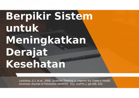 picture1_Health Ppt 82801 | Berpikir Sistem Untuk Meningkatkan Kesehatan Masyarakat