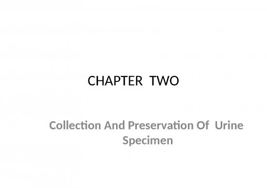 picture Specimen Collection Ppt 83187 | Chapter Two Urinalysis