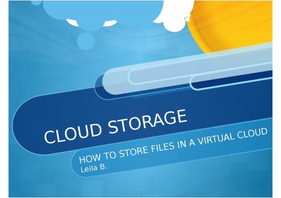 picture Cloud Ppt 82705 | Cloud Storage Presentationlb