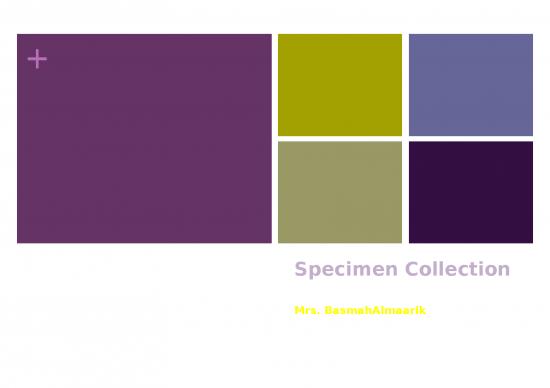 picture_Specimen Collection Ppt 83212 | Cls 417 Lecture 1 Specimen Collection 1