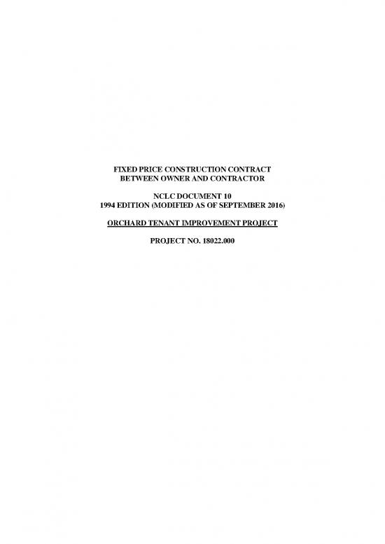 picture1_Sample Contract For Construction 83558 | Construction Contract Modified September 2016